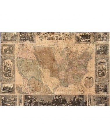R11431 Pictorial Map of the U.S.