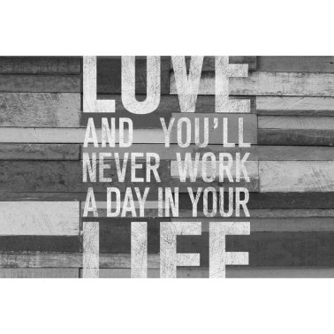 Papel Pintado R12403 Quotes, wood wall - REBEL WALLS