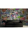 Papel Pintado R10481 Magazine Letters - REBEL WALLS