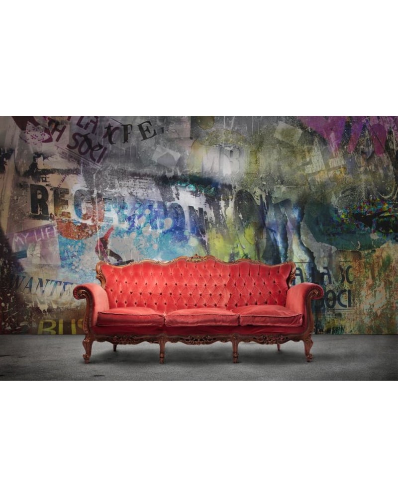 Papel Pintado R10571 Street Art - REBEL WALLS