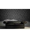 Papel Pintado R12222 Well-Worn Brick Wall, black - REBEL WALLS