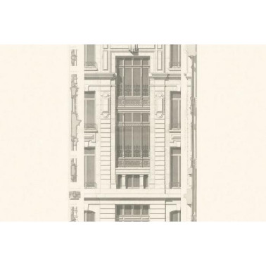 Papel Pintado R12751 Hotel Hachette, Vintage - REBEL WALLS