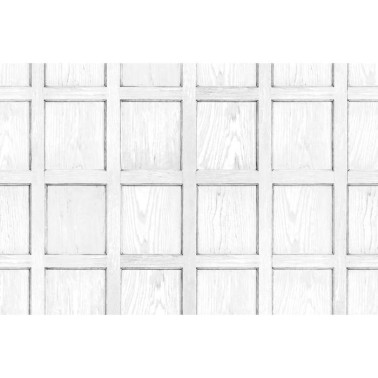 Papel Pintado R12882 Panel, white - REBEL WALLS