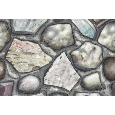 Papel Pintado R12931 Stones - REBEL WALLS