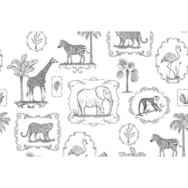 Papel Pintado R15271 Animal Party - REBEL WALLS