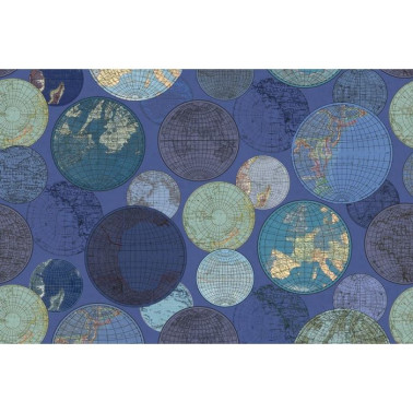 R13883 Globes Gathering, Blue