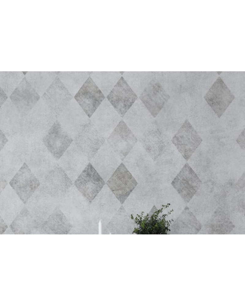Papel Pintado R11412 Painted Diamonds, Sand - REBEL WALLS