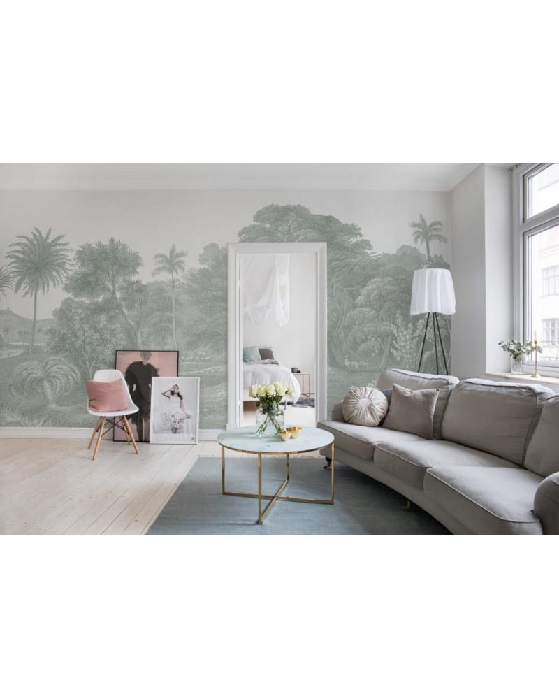 Papel Pintado R14613 Jungle Land, Verdant - REBEL WALLS