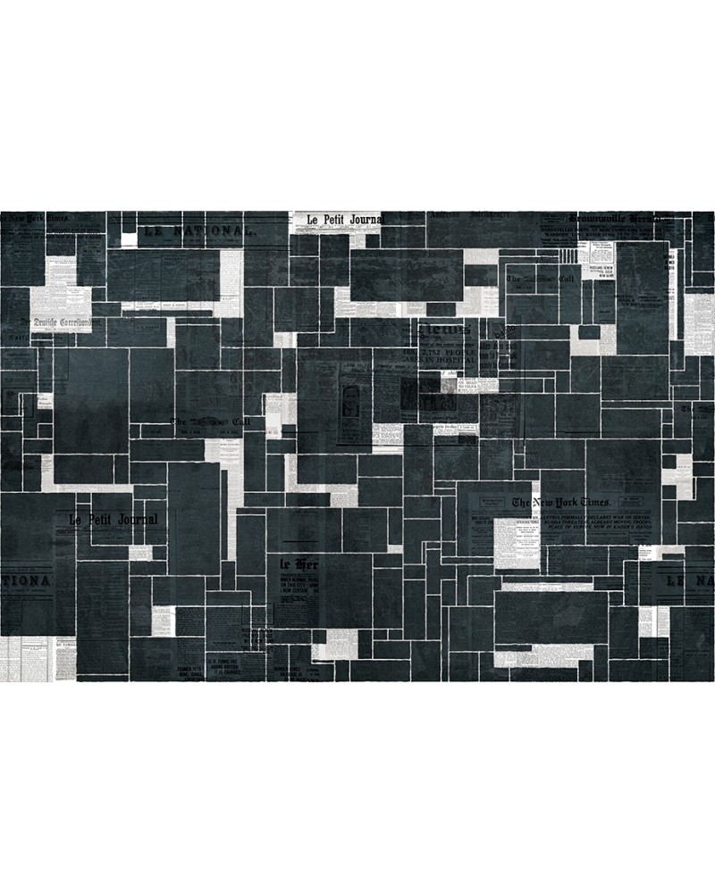 Papel Pintado BLACK BRICKS WDBB1601-B - WALL AND DECO