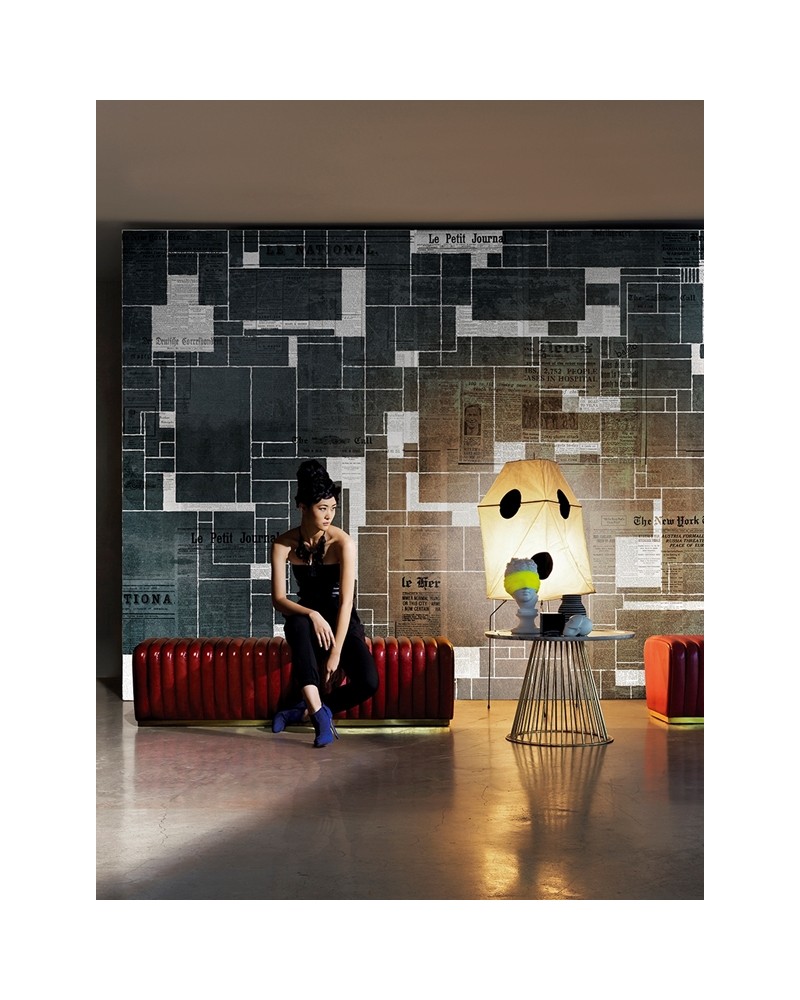 Papel Pintado BLACK BRICKS WDBB1601-B - WALL AND DECO