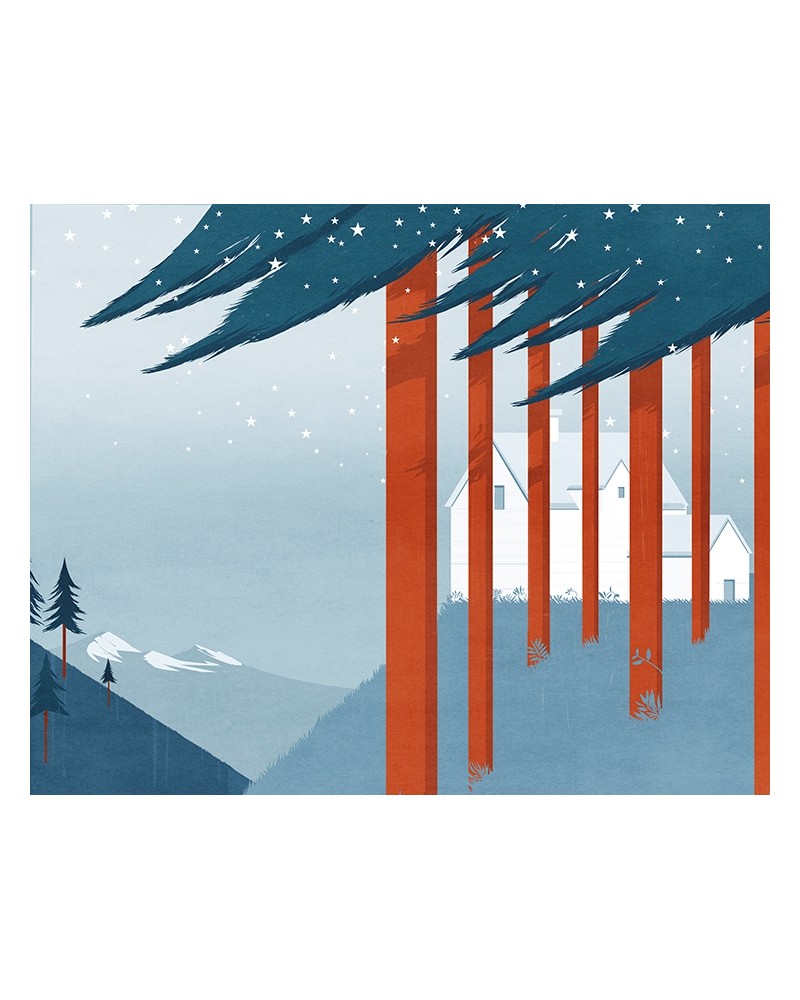 Papel Pintado FLAG FOREST WDFF1601 - WALL AND DECO