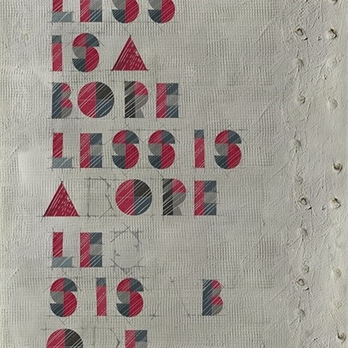 LESS IS A BORE WDLB1701