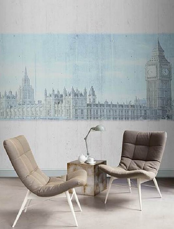 Papel Pintado JO 1035-3 London - Tres Tintas