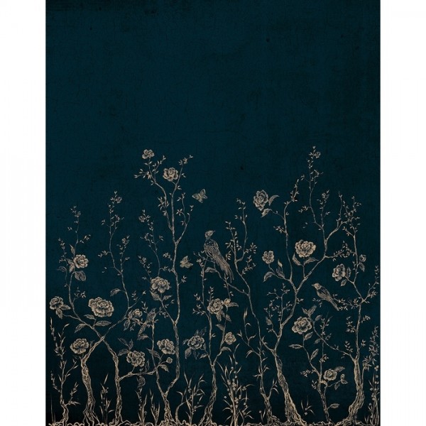Papel Pintado CHINOISERIE 7000070 BLUE MURAL - COORDONNE
