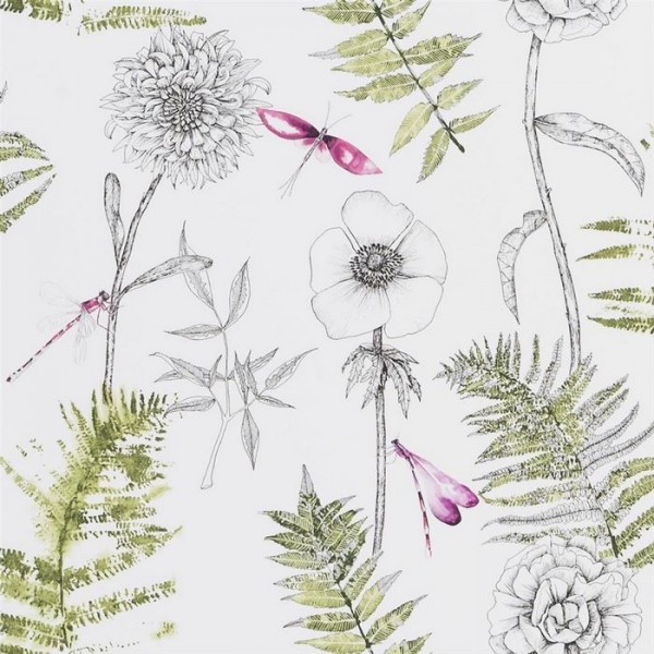 Papel Pintado PDG1022/04 ACANTHUS MOSS - Designers Guild