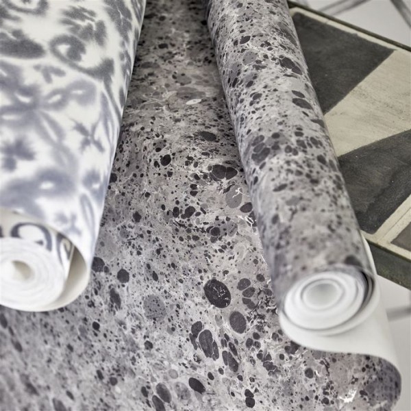Papel Pintado PDG1025/06 LUSTRO ZINC - Designers Guild
