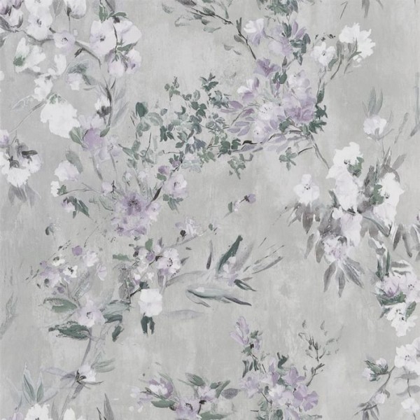 Papel Pintado PDG1024/03 FAIENCE SILVER - Designers Guild