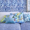Papel Pintado PDG1029/01 ARABESQUE COBALT - Designers Guild