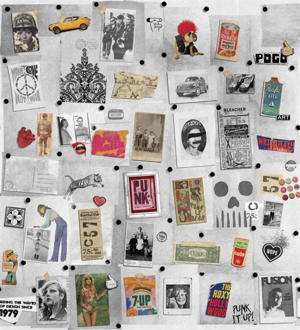 Papel Pintado SEVENTIES 17025-02 - LONDON ART