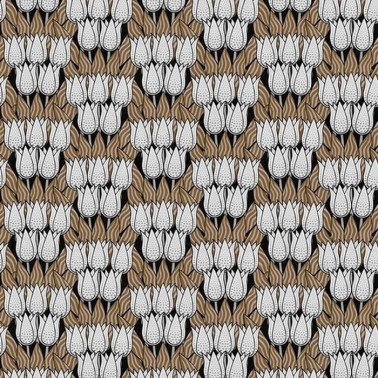 Papel Pintado SPOTTY TULIPS 17012-02OK - LONDON ART