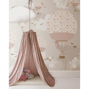Papel Pintado Balloon Ride IV - LITTLE HANDS