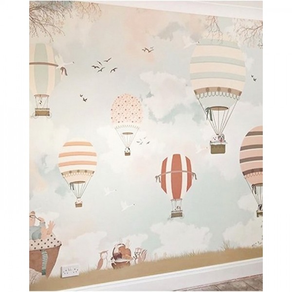 Papel Pintado Balloon Ride VII - LITTLE HANDS