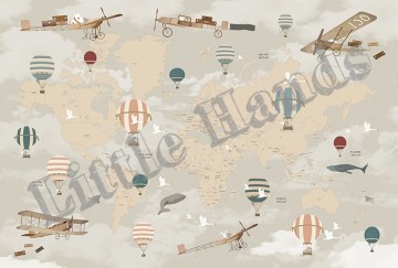 Balloon Ride World Map