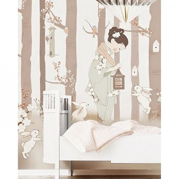 Papel Pintado Kyoto - LITTLE HANDS