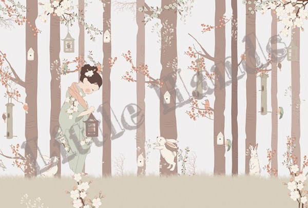 Papel Pintado Kyoto - LITTLE HANDS