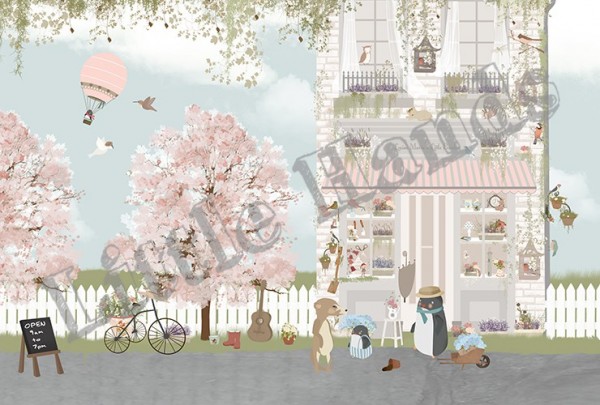 Papel Pintado Little Garden - LITTLE HANDS