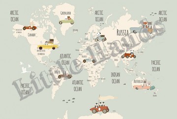 Little Munnies Racers World Map