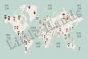 Papel Pintado United Nation World Map - LITTLE HANDS