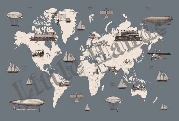 Vintage World Map II