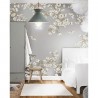 Papel Pintado White Flowers - LITTLE HANDS