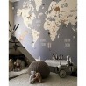 Papel Pintado World Map Explorers I - LITTLE HANDS