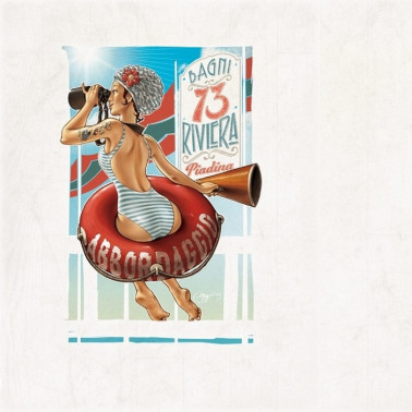 Papel Pintado ABBORDAGGIO INKIIUW1601 - INKIOSTRO BIANCO