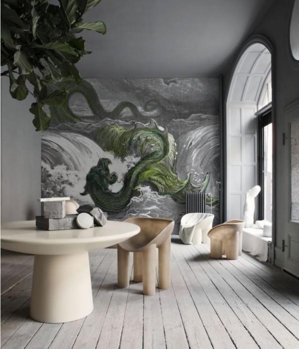 Papel Pintado DRAGON INKDDAF1603 - INKIOSTRO BIANCO