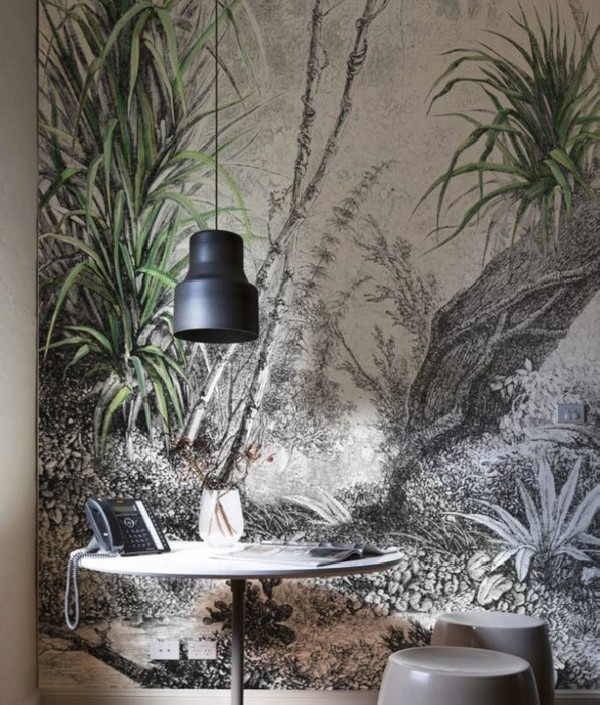 Papel Pintado FORESTA INKDFFU1602 - INKIOSTRO BIANCO