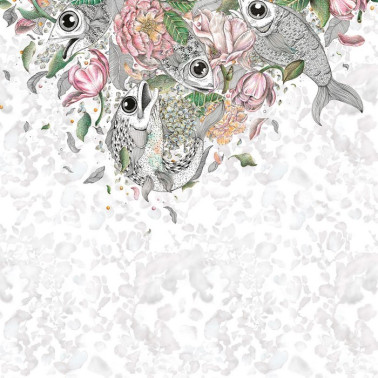 Papel Pintado FISHES INKXQYS18011801 - INKIOSTRO BIANCO