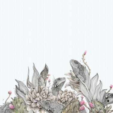 Papel Pintado IGUANAS INKYJAR1801 - INKIOSTRO BIANCO