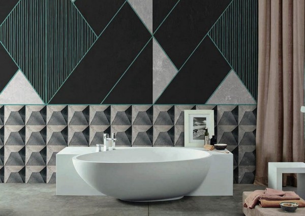 Papel Pintado CEMENT DIAMONDS INKOYDE1801 - INKIOSTRO BIANCO