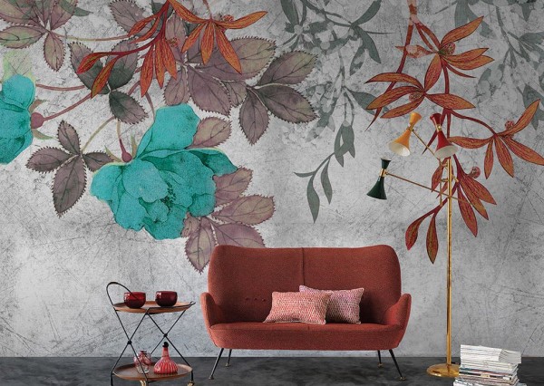 Papel Pintado GRAND-BOUQUET INKVNUY1802 - INKIOSTRO BIANCO