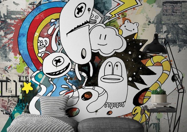 Papel Pintado MOON37 INKLCSL1801 - INKIOSTRO BIANCO