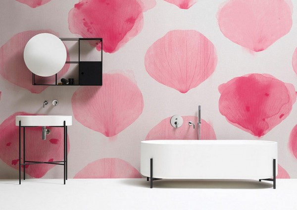 Papel Pintado PINK-POWDER INKASKP1802 - INKIOSTRO BIANCO