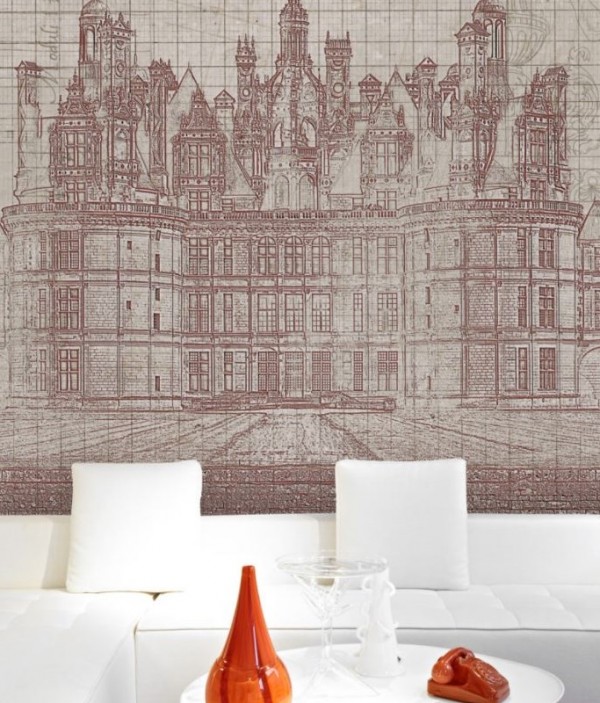 Papel Pintado CHATEAUX INKNKNE1503 - INKIOSTRO BIANCO