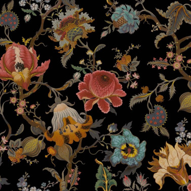 Papel Pintado ARTEMIS BLACK - HOUSE OF HACKNEY