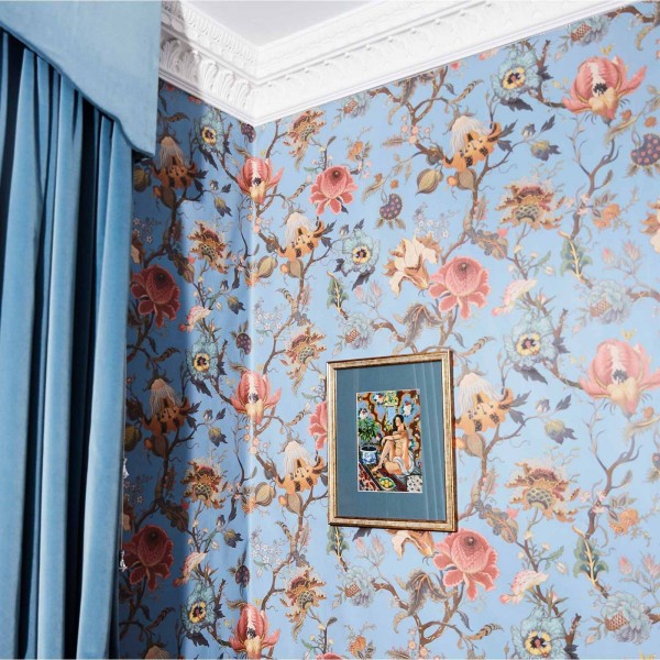 Papel Pintado ARTEMIS AZURE - HOUSE OF HACKNEY
