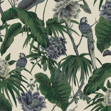 Papel Pintado PARADISA OFF WHITE - HOUSE OF HACKNEY