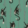 Papel Pintado TROOP PARAKEET GREEN - HOUSE OF HACKNEY