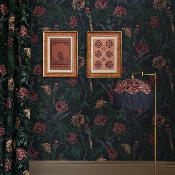 Papel Pintado PARADISA SPRUCE GREEN - HOUSE OF HACKNEY